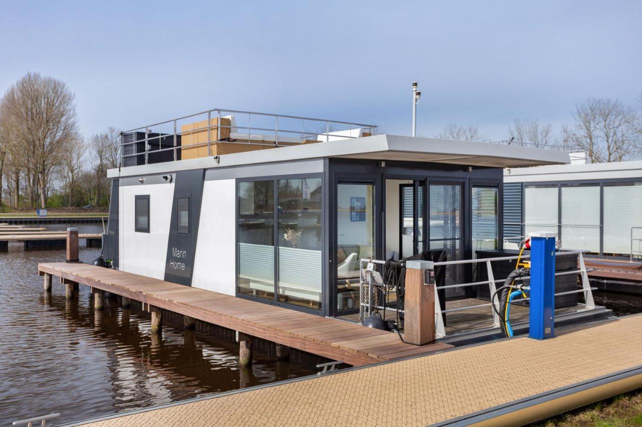 Welcome In - Houseboat Agua Dolce Met Tuin, Paviljoenwei 4, Sneek - Offingawier Exterior photo