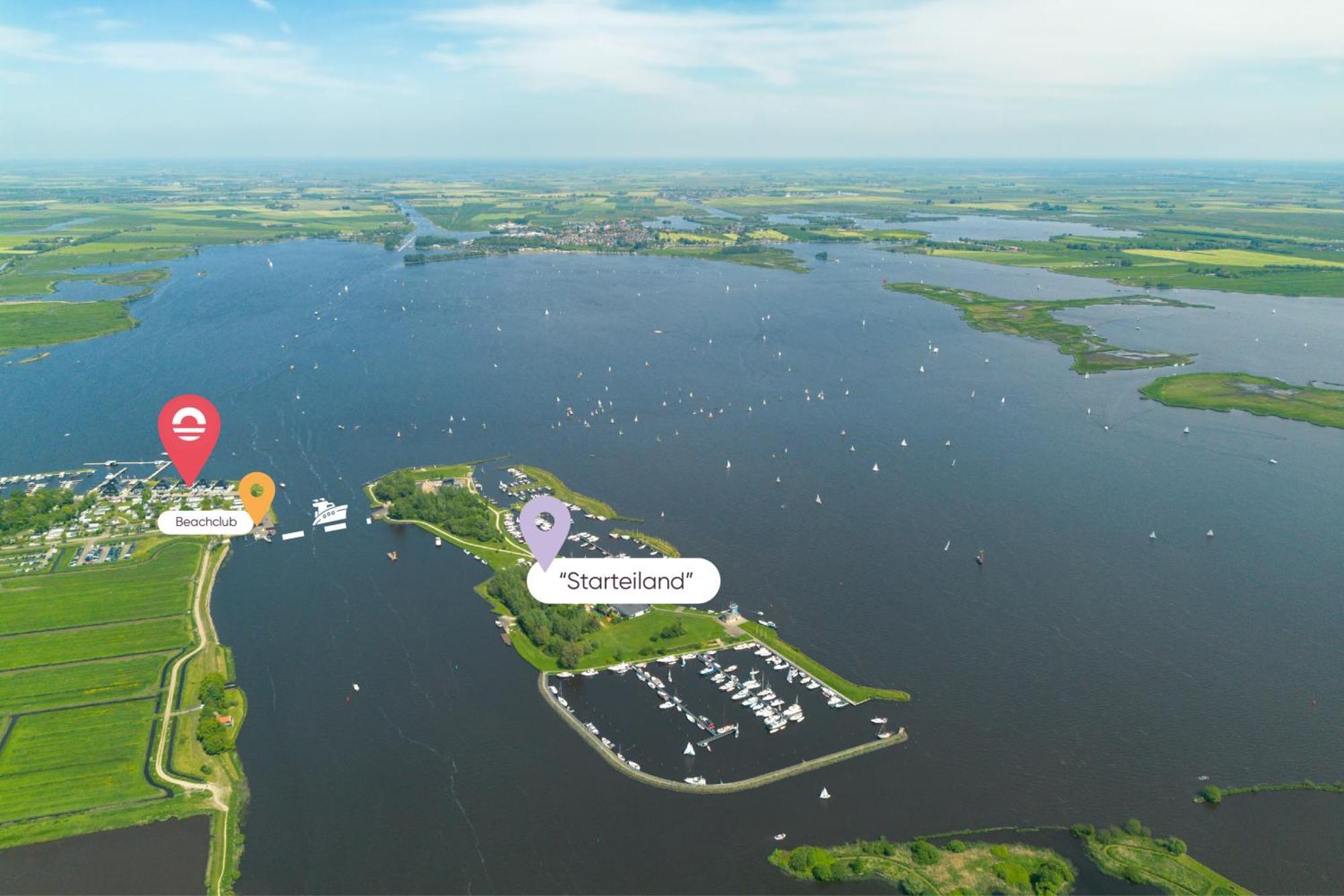 Welcome In - Houseboat Agua Dolce Met Tuin, Paviljoenwei 4, Sneek - Offingawier Exterior photo